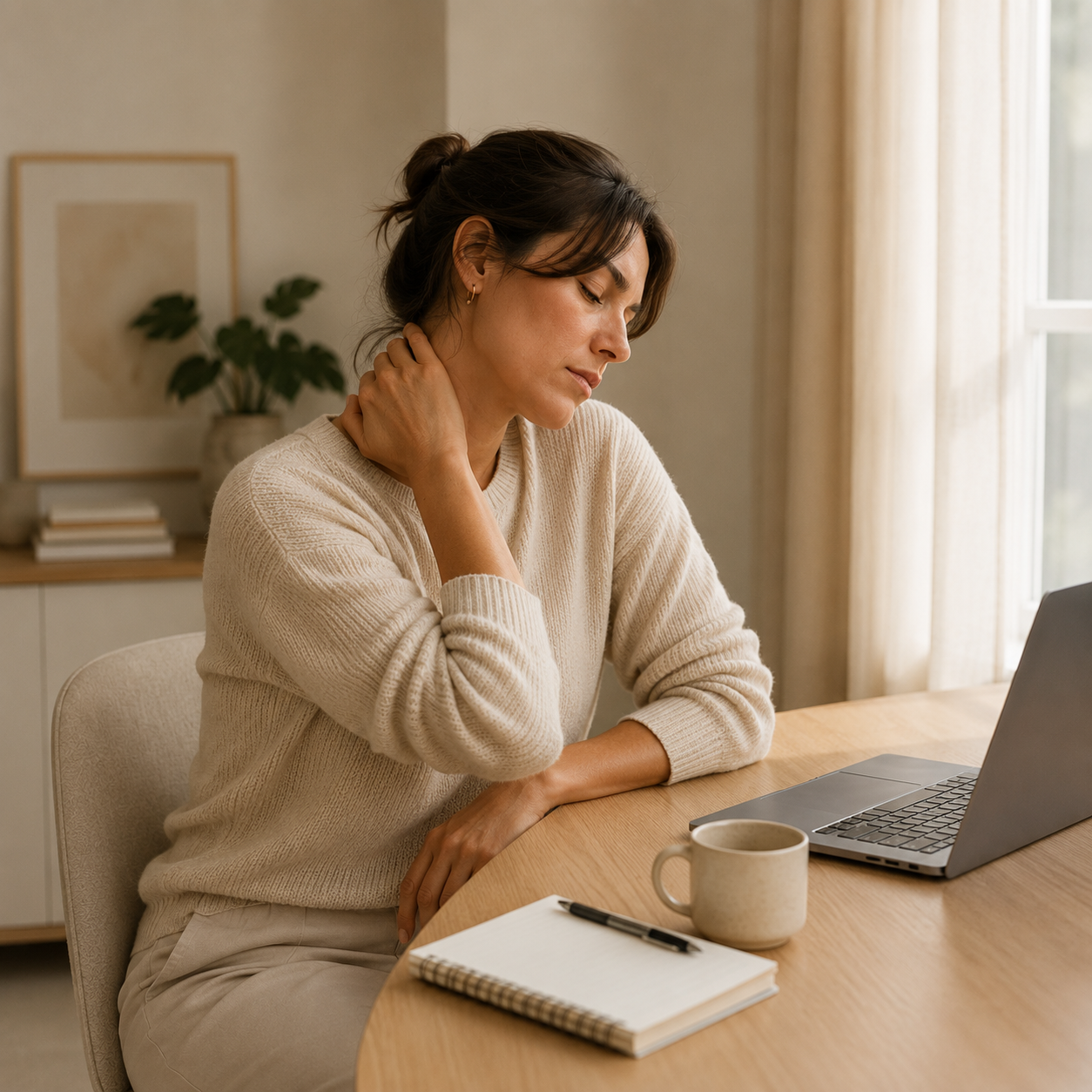 Zophera Fascia y estiramientos para quien pasa el día sentada (guía PDF)